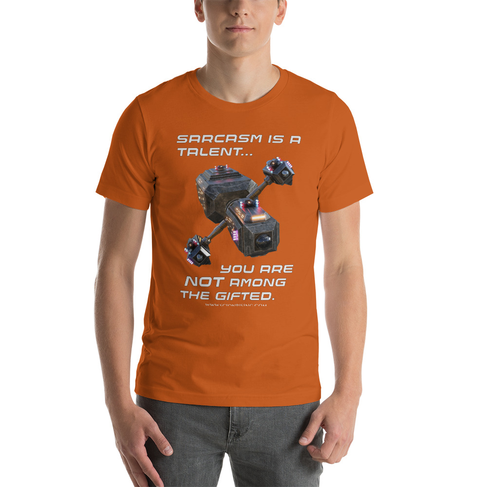 Sarcasm v1 T-shirt (Dark Colors) - Image 15