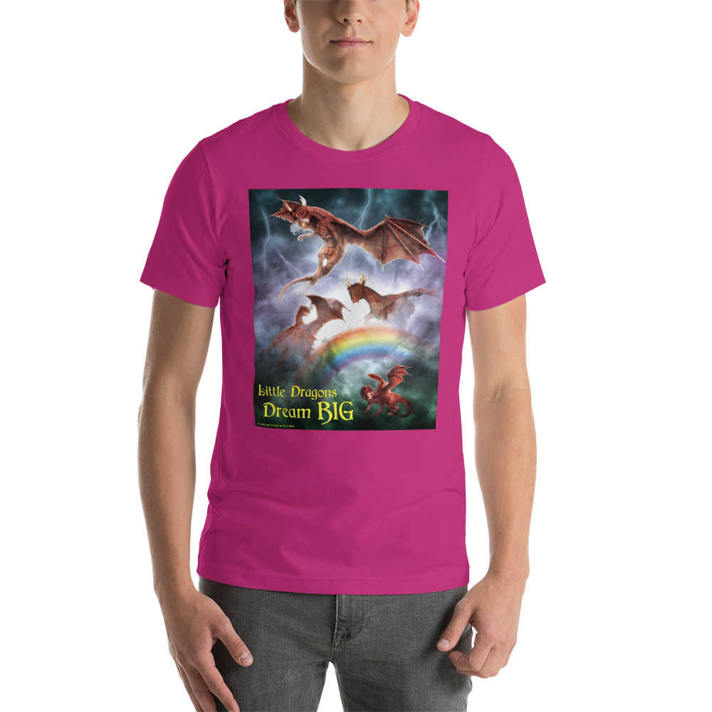 Dragons Dream T-shirt (Dark Colors) - Image 10