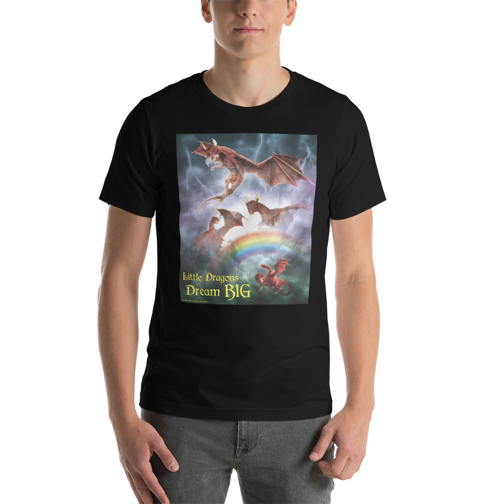 Dragons Dream T-shirt (Dark Colors) - Image 5