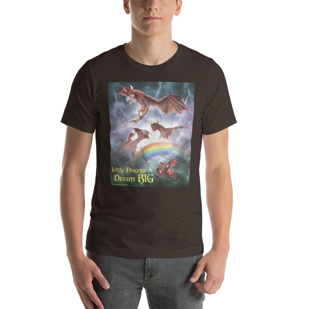 Dragons Dream T-shirt (Dark Colors) - Image 6