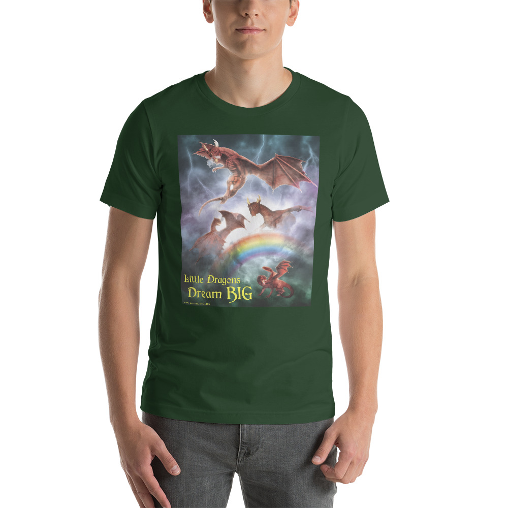 Dragons Dream T-shirt (Dark Colors) - Image 8
