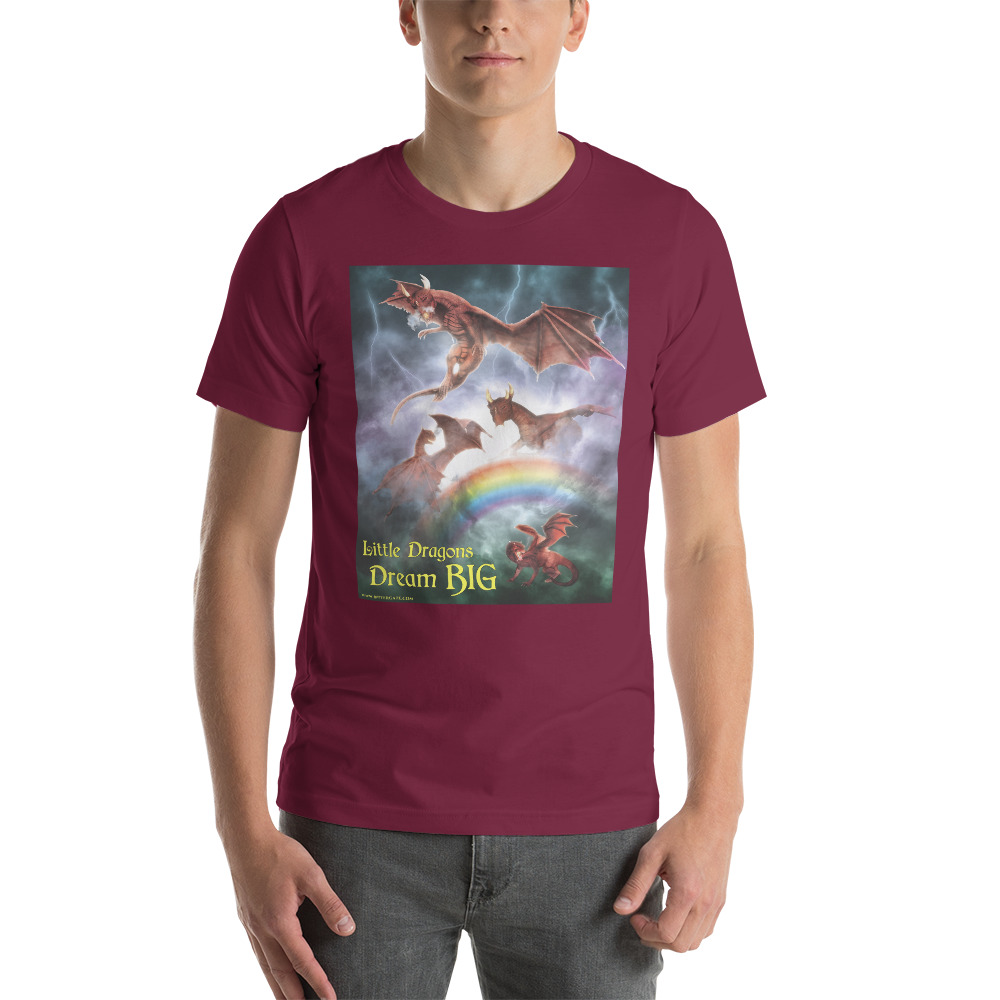 Dragons Dream T-shirt (Dark Colors) - Image 7
