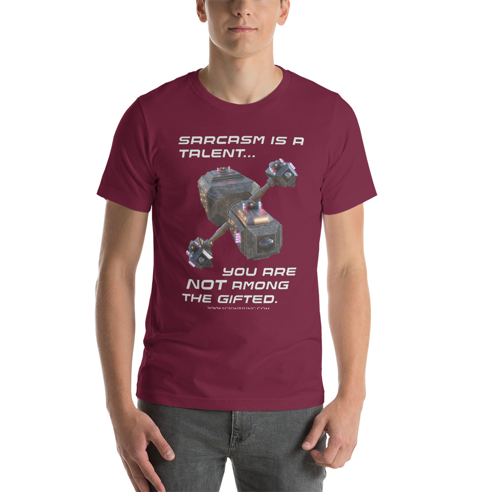 Sarcasm v1 T-shirt (Dark Colors) - Image 9