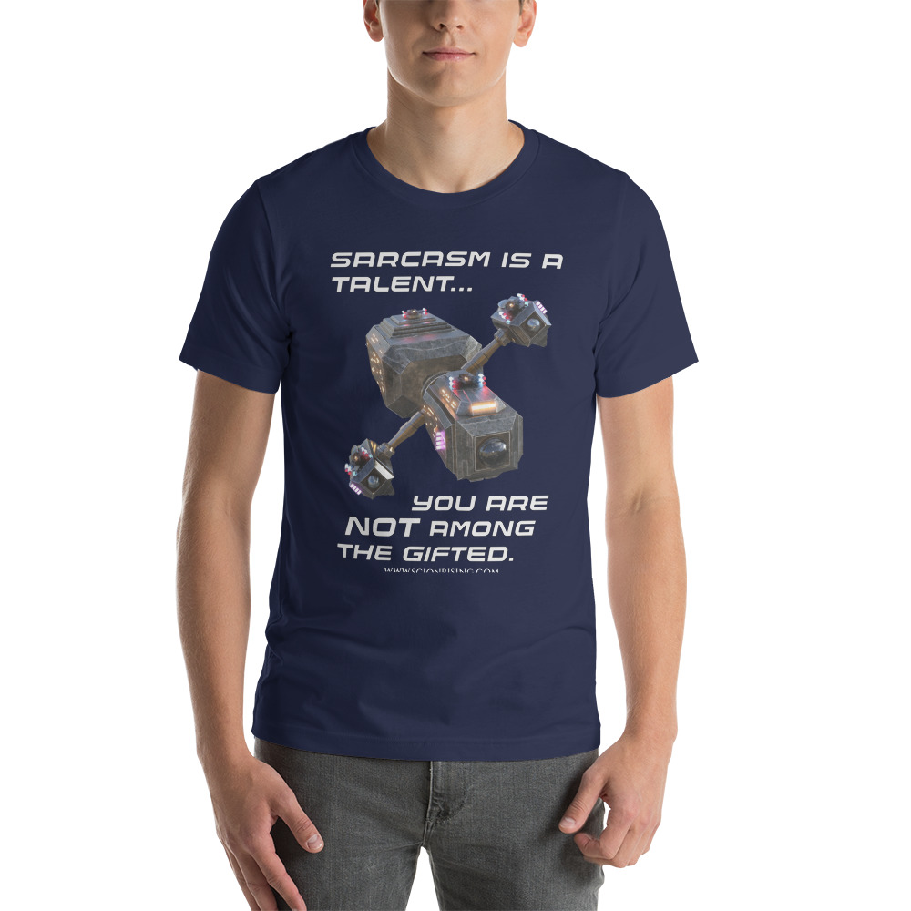 Sarcasm v1 T-shirt (Dark Colors) - Image 6