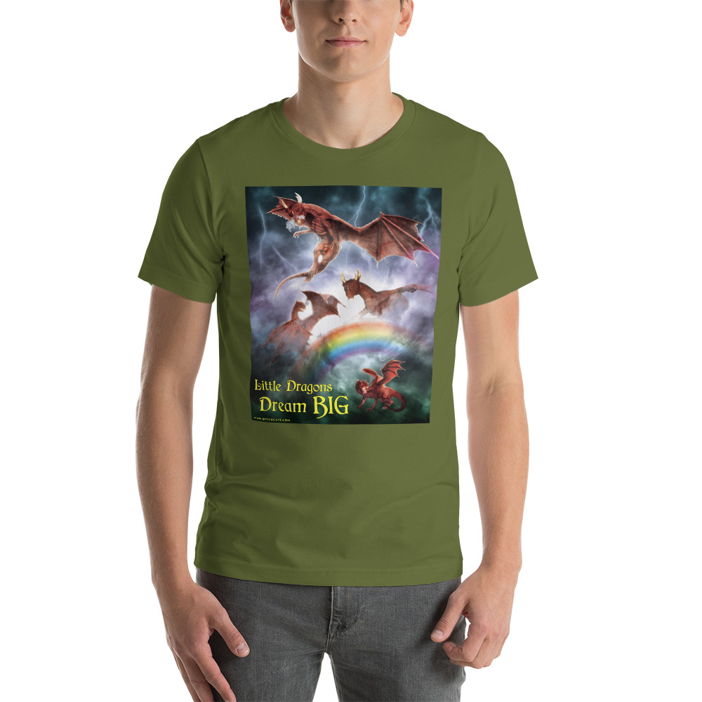 Dragons Dream T-shirt (Dark Colors) - Image 12